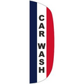 "CAR WASH" 3' x 10' Stationary Message Flutter Flag